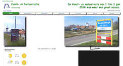 Desktop Screenshot of kunstroute.net